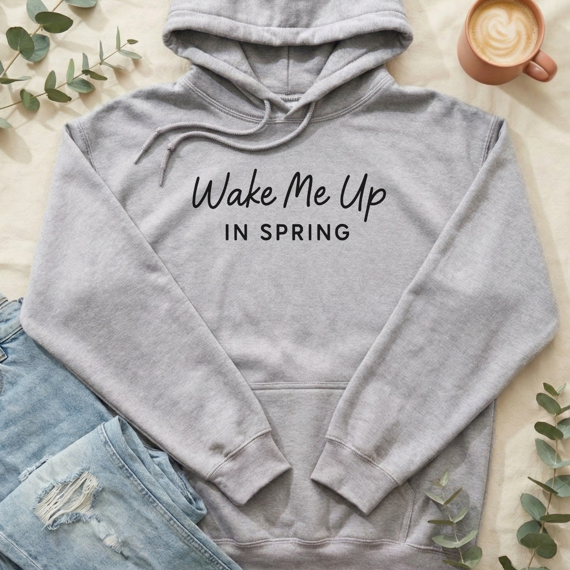 Wake Me Up In Spring Graphic Hoodie Product