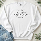Let the Adventure Begin Graphic Sweatshirt