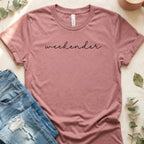 Casual Weekender Graphic Tee Perfect for Relaxation