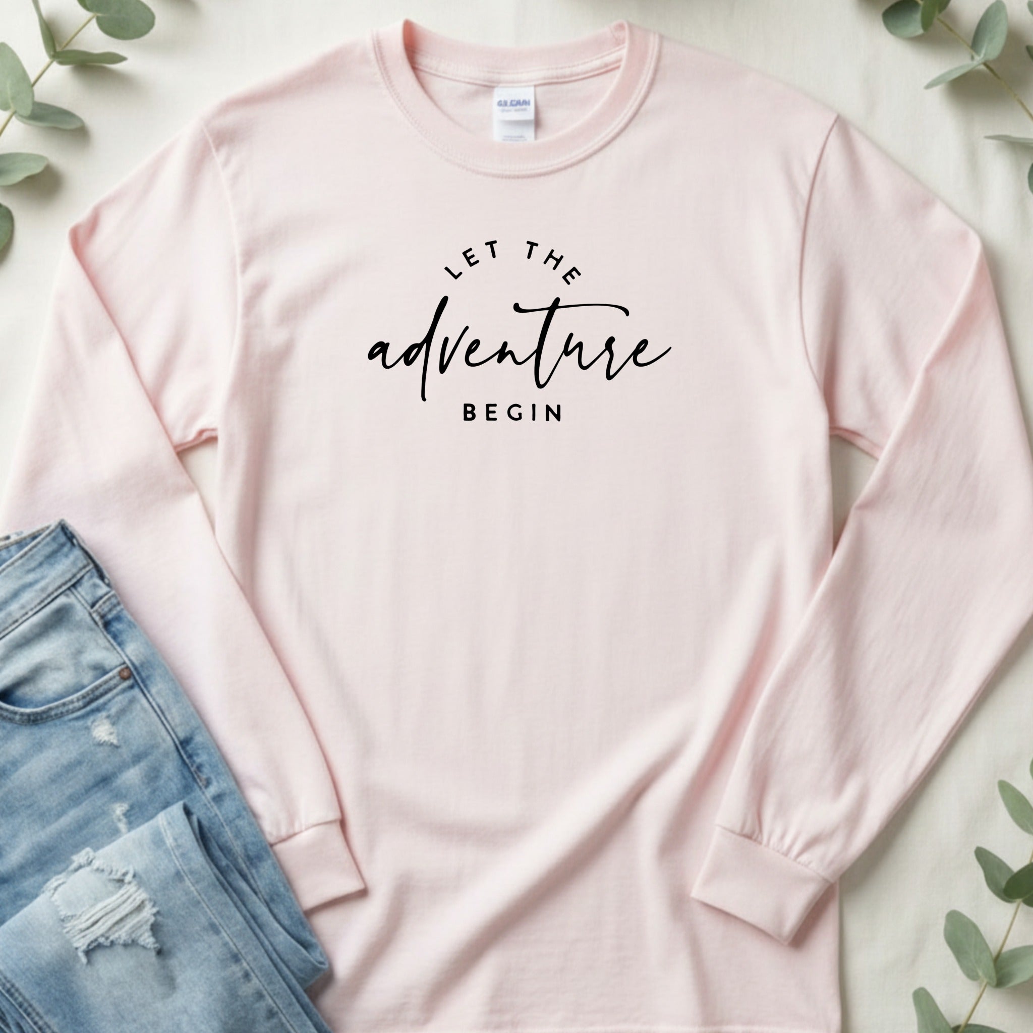 Let the Adventure Begin Long Sleeve Shirt