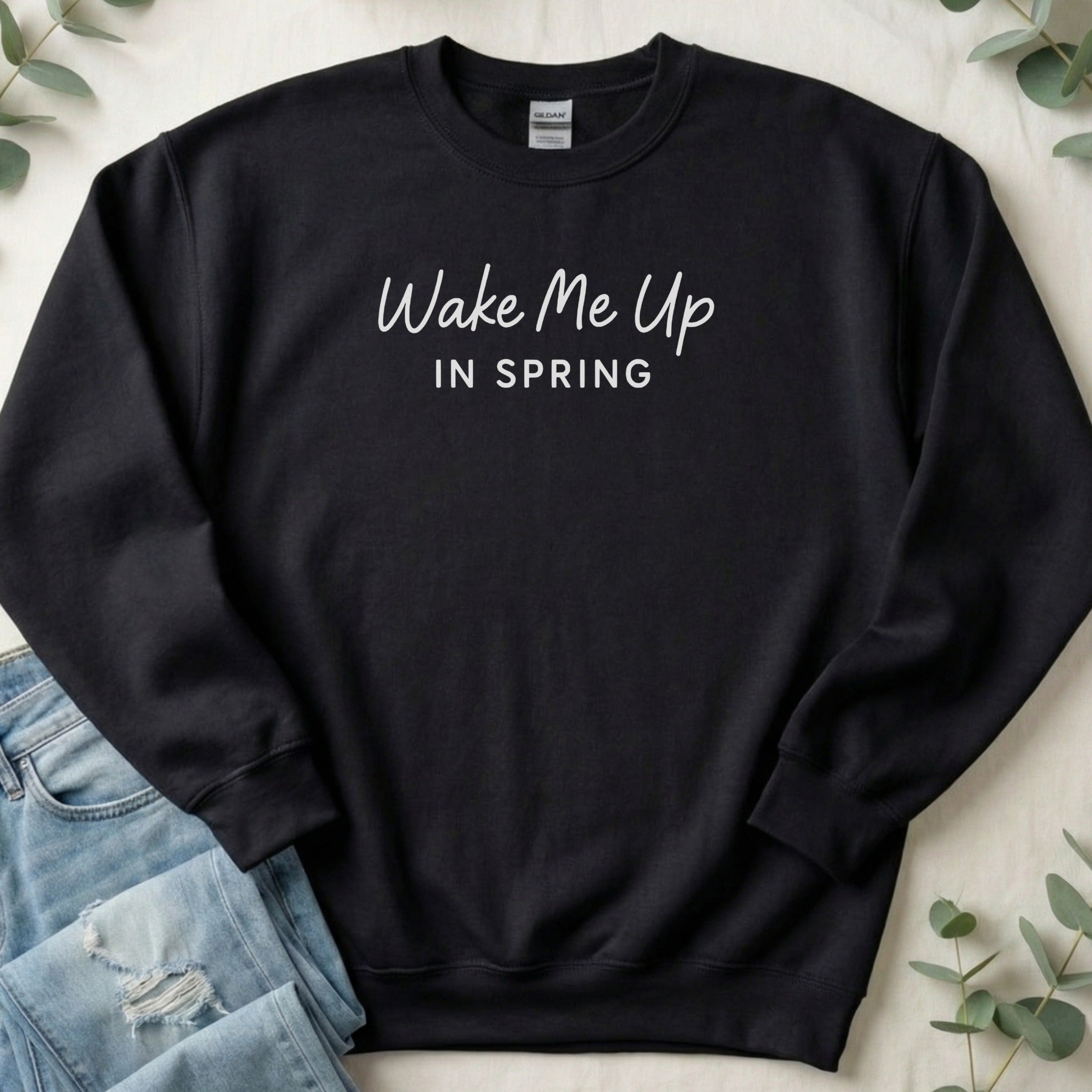 Wake Me Up In Spring Casual Long Sleeve Top