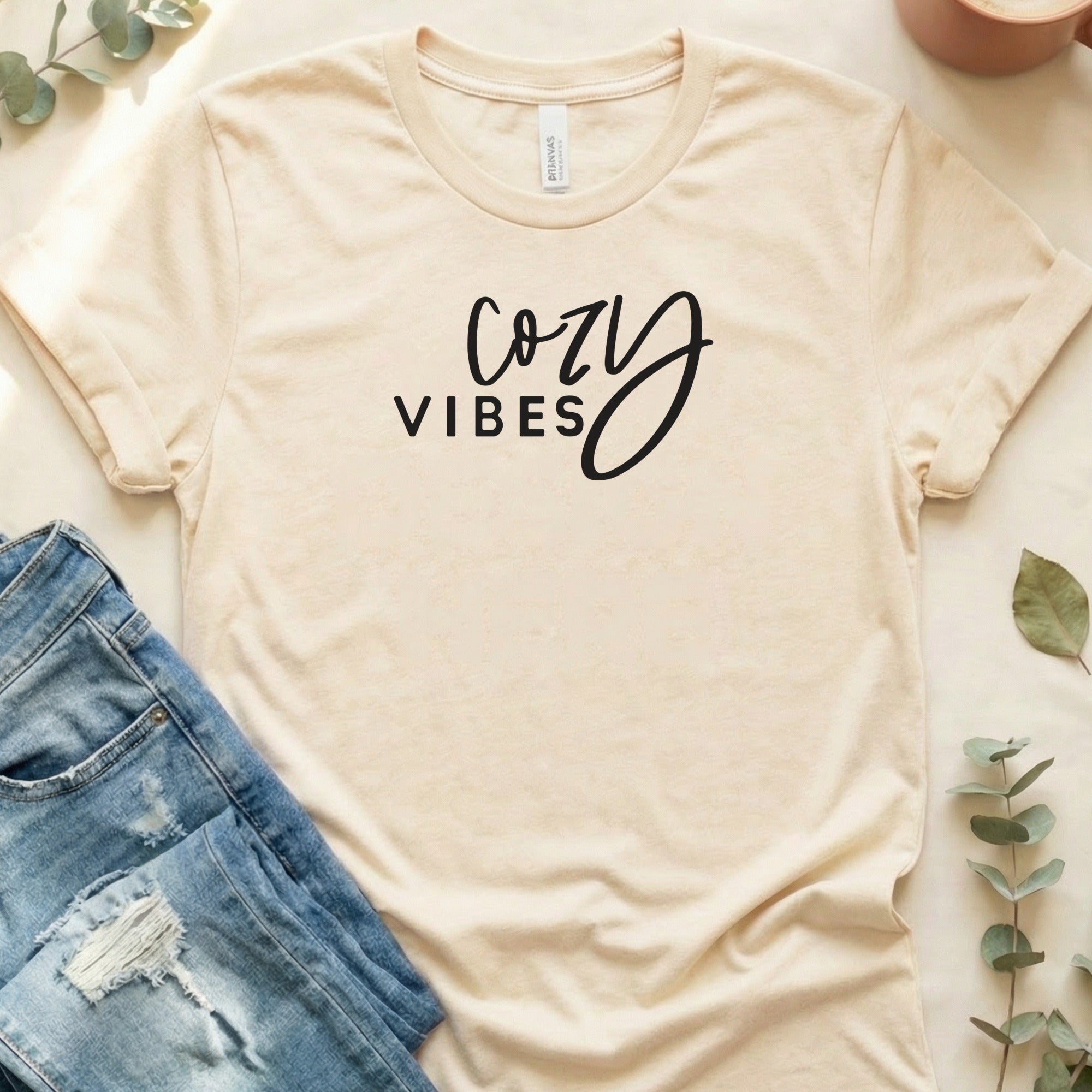 Cozy Vibes Graphic T-Shirt Casual Wear for Everyday Use