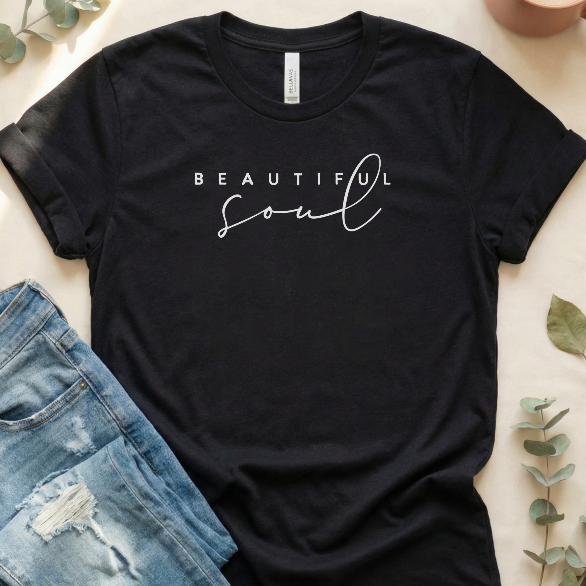 Beautiful Soul Classic Tee Inspirational Message Shirt