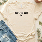 Can't Too Cozy Heart Design Shirt Casual Wear