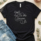 'Tis the Season Holiday Graphic Tee Shirt