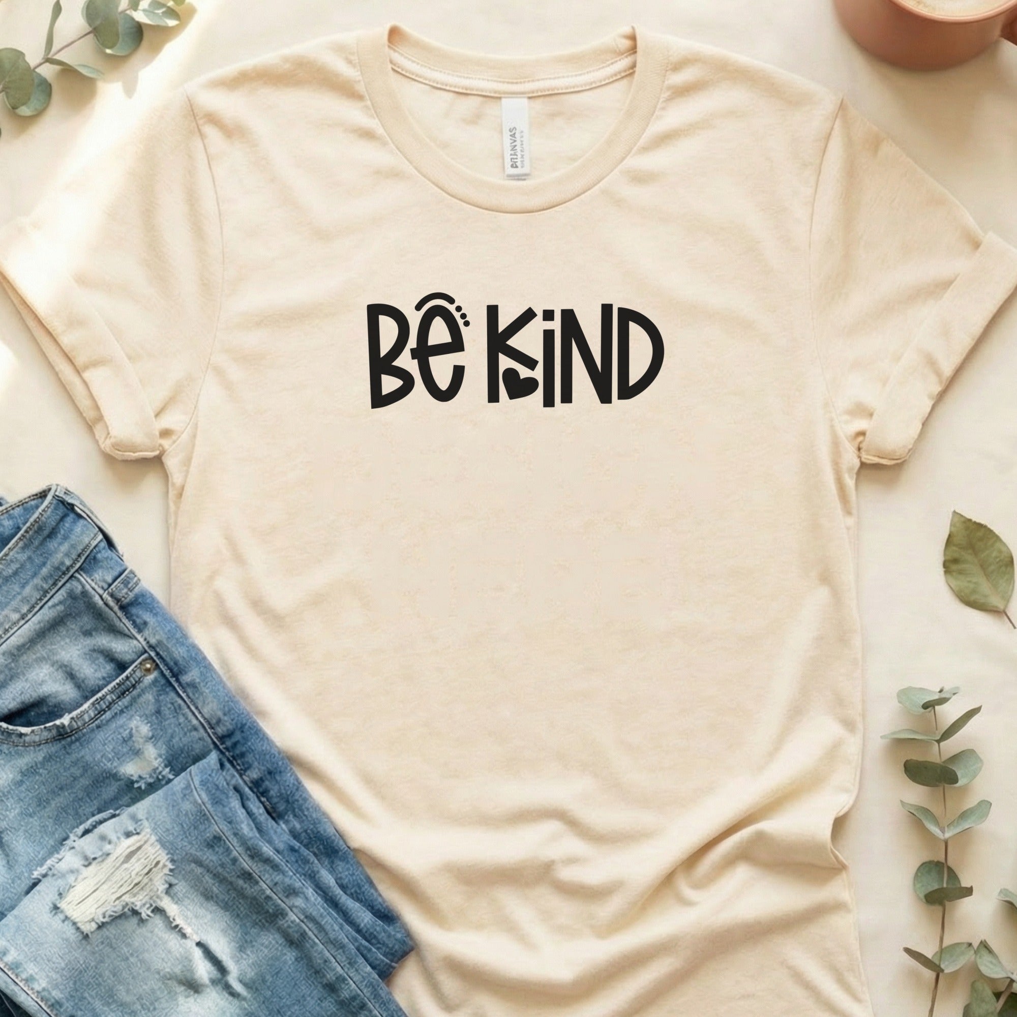 Be Kind Inspirational Graphic Tee Shirt