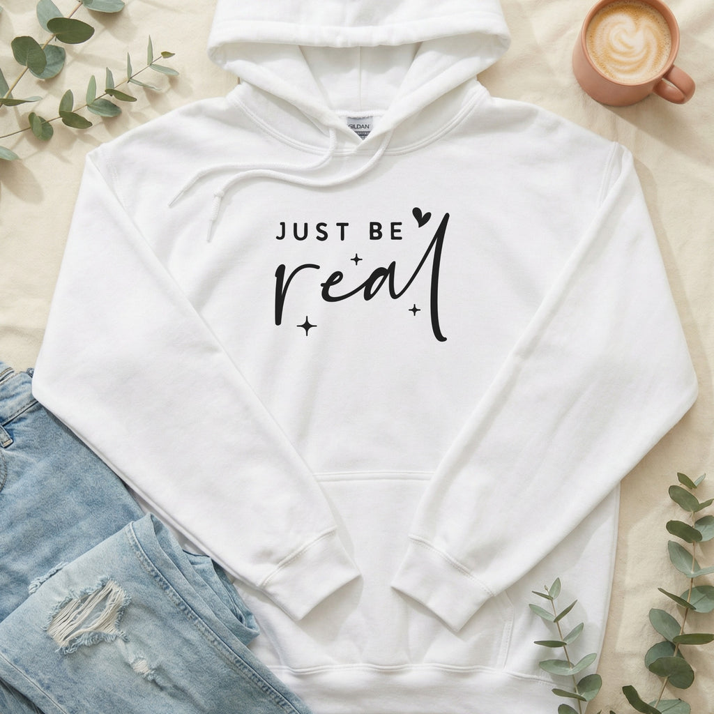 Just Be Real Graphic Hoodie Sweatshirt product