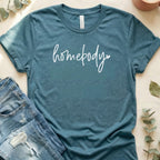 Homebody Script Minimalist Stylish Aesthetic Design T-Shirt