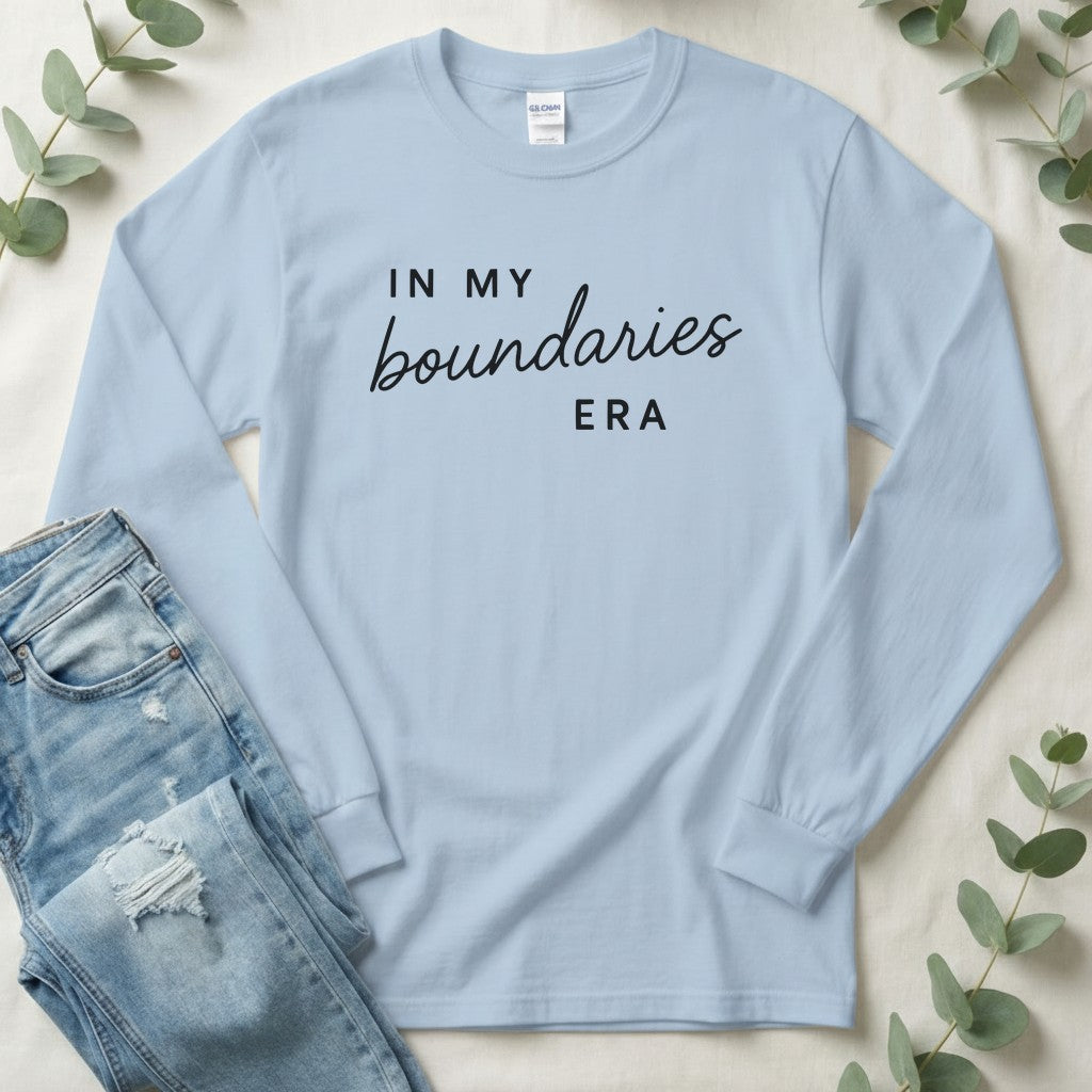 In My Boundaries Era Long Sleeve | Self Care Gift