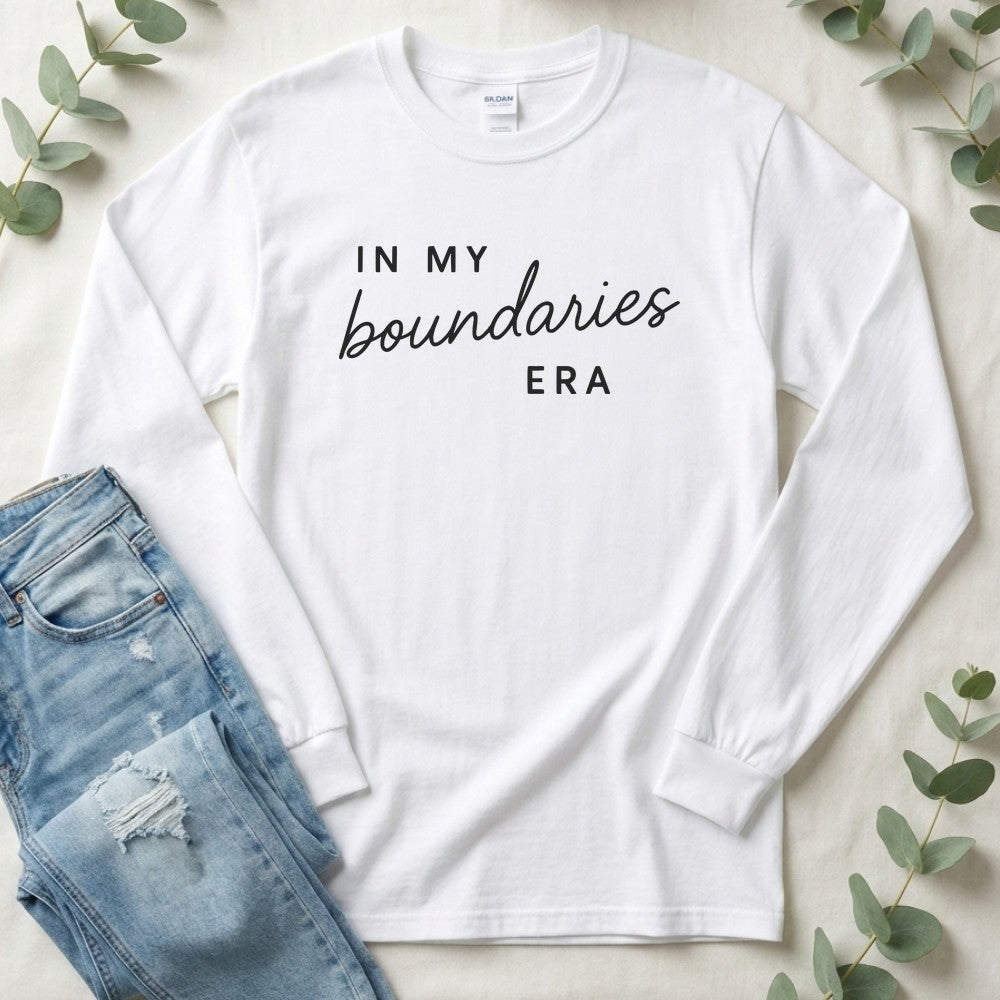 In My Boundaries Era Long Sleeve | Self Care Gift