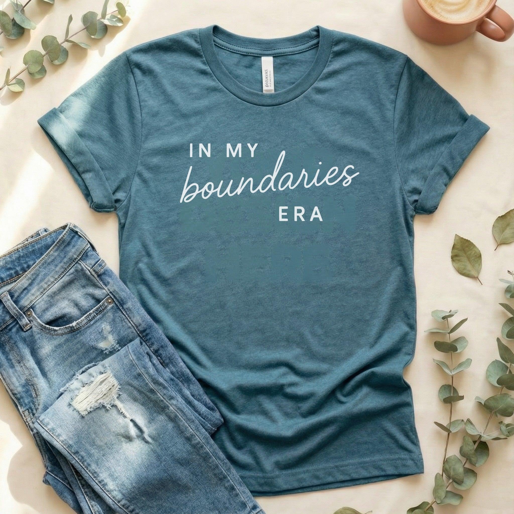 In My Boundaries Era Tee | Self Care Gift for Women