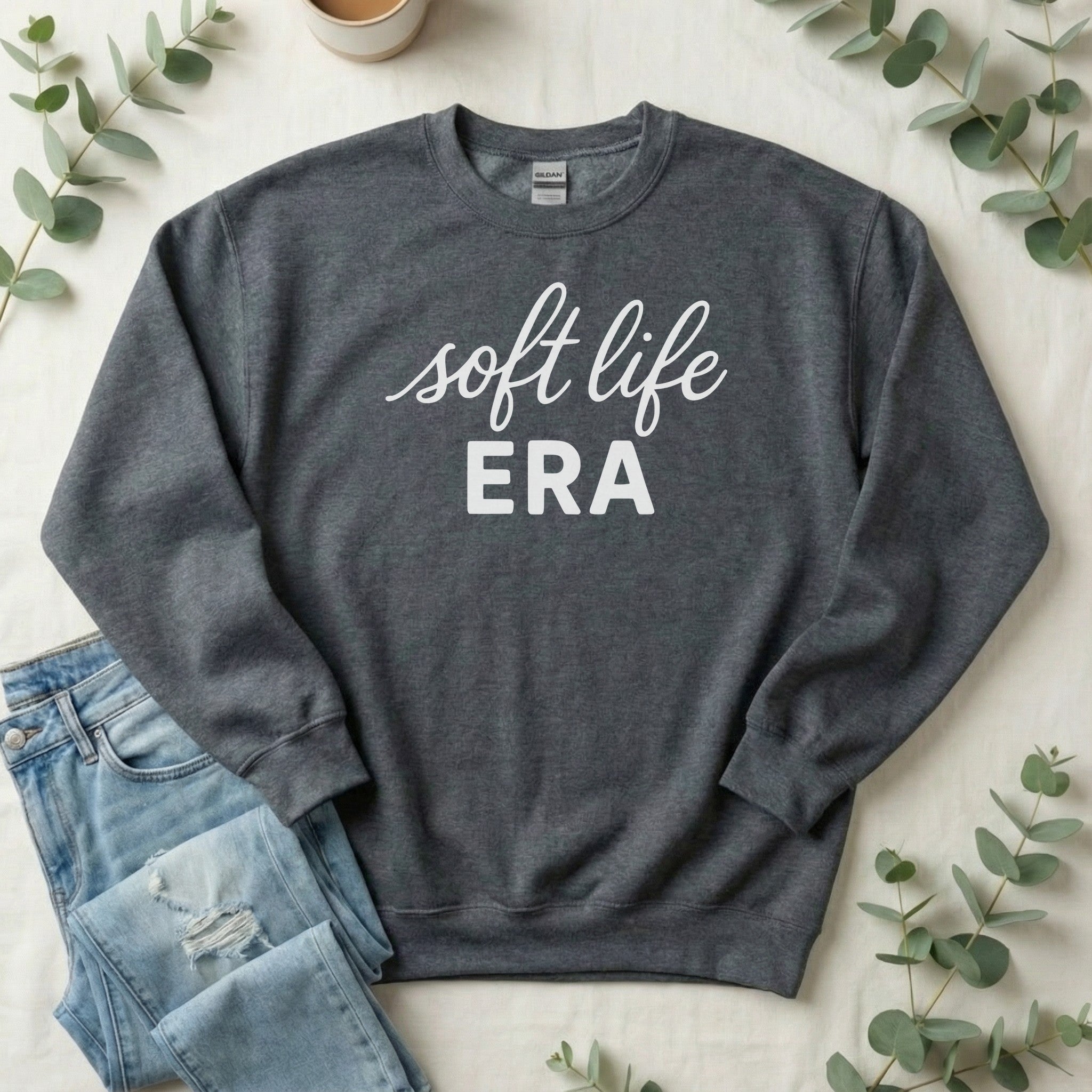 Soft Life Era Sweatshirt | Mental Health Apparel
