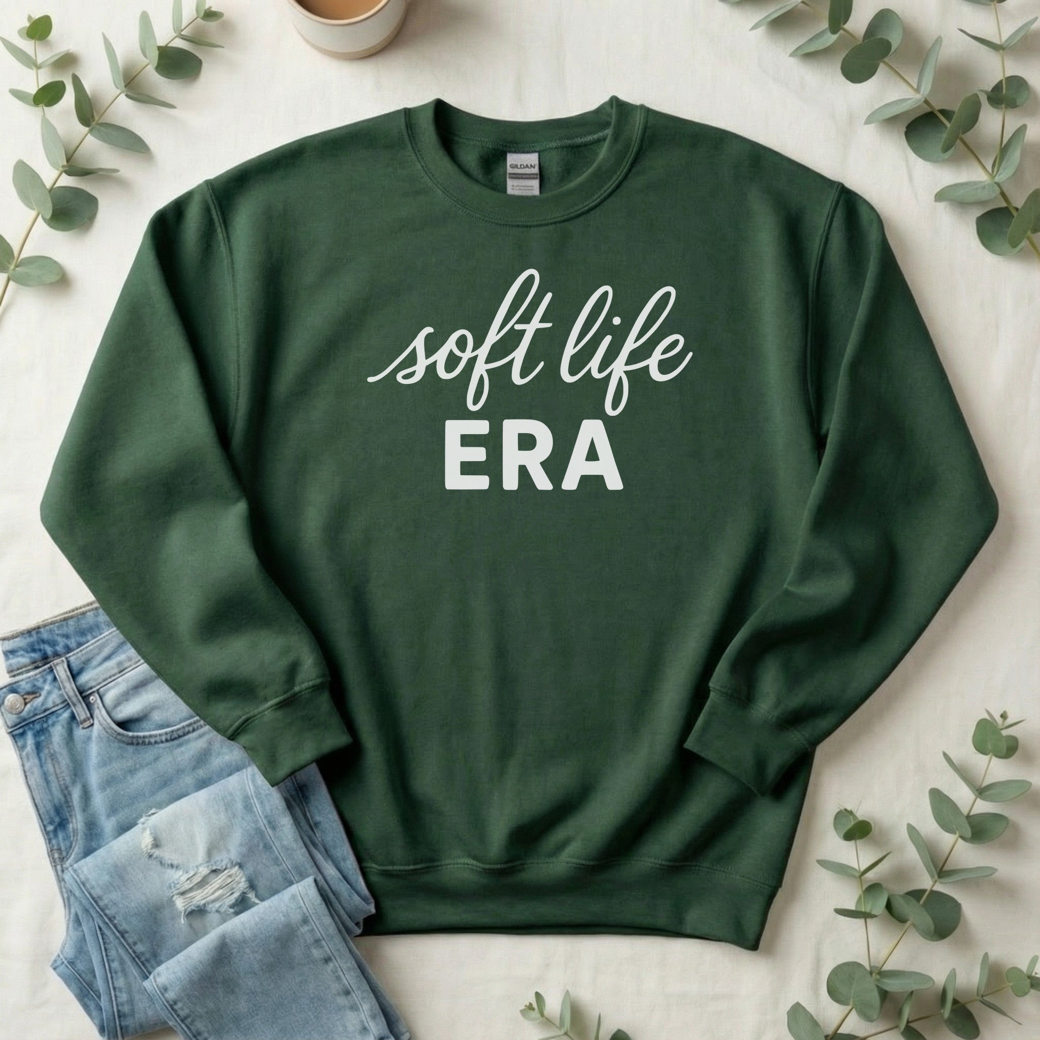 Soft Life Era Sweatshirt | Mental Health Apparel