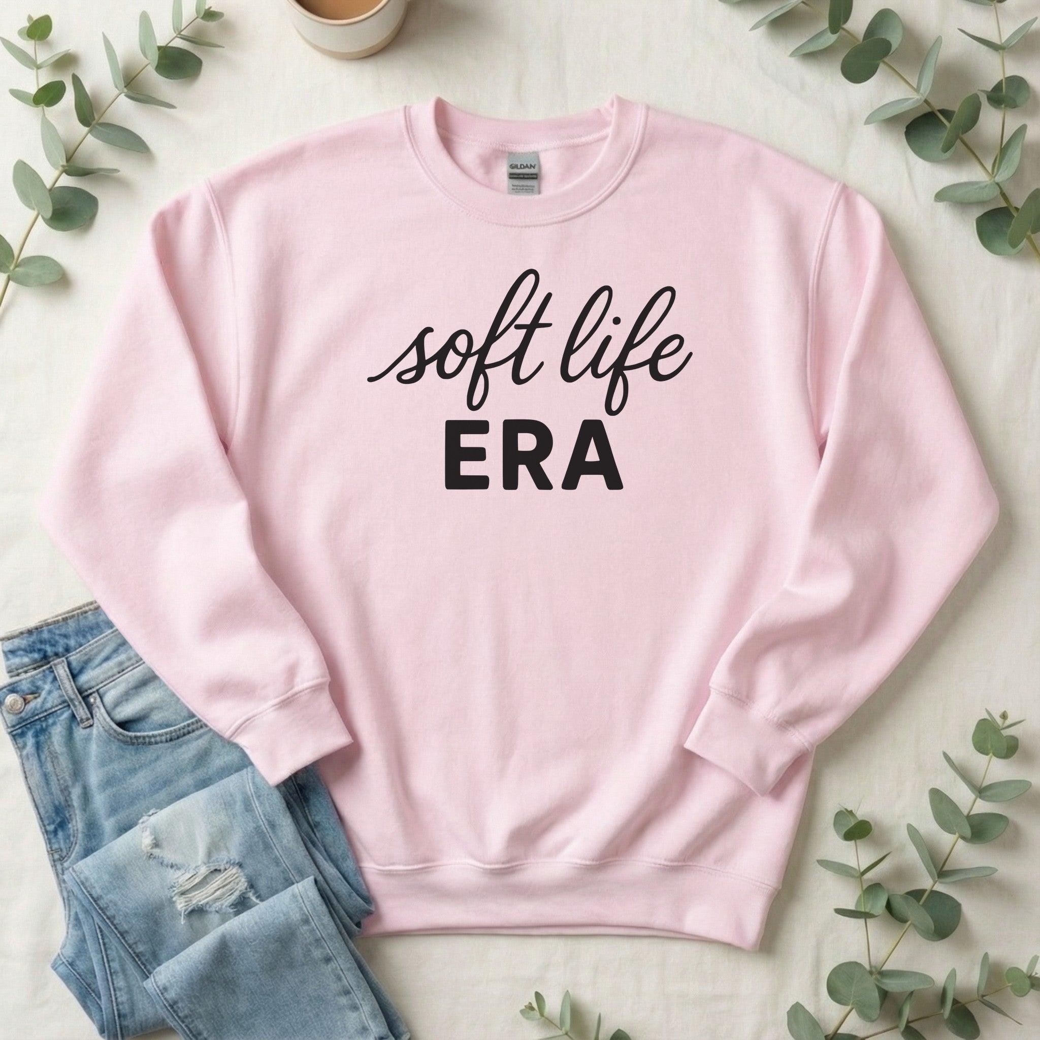 Soft Life Era Sweatshirt | Mental Health Apparel