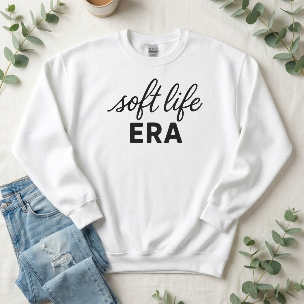 Soft Life Era Sweatshirt | Mental Health Apparel