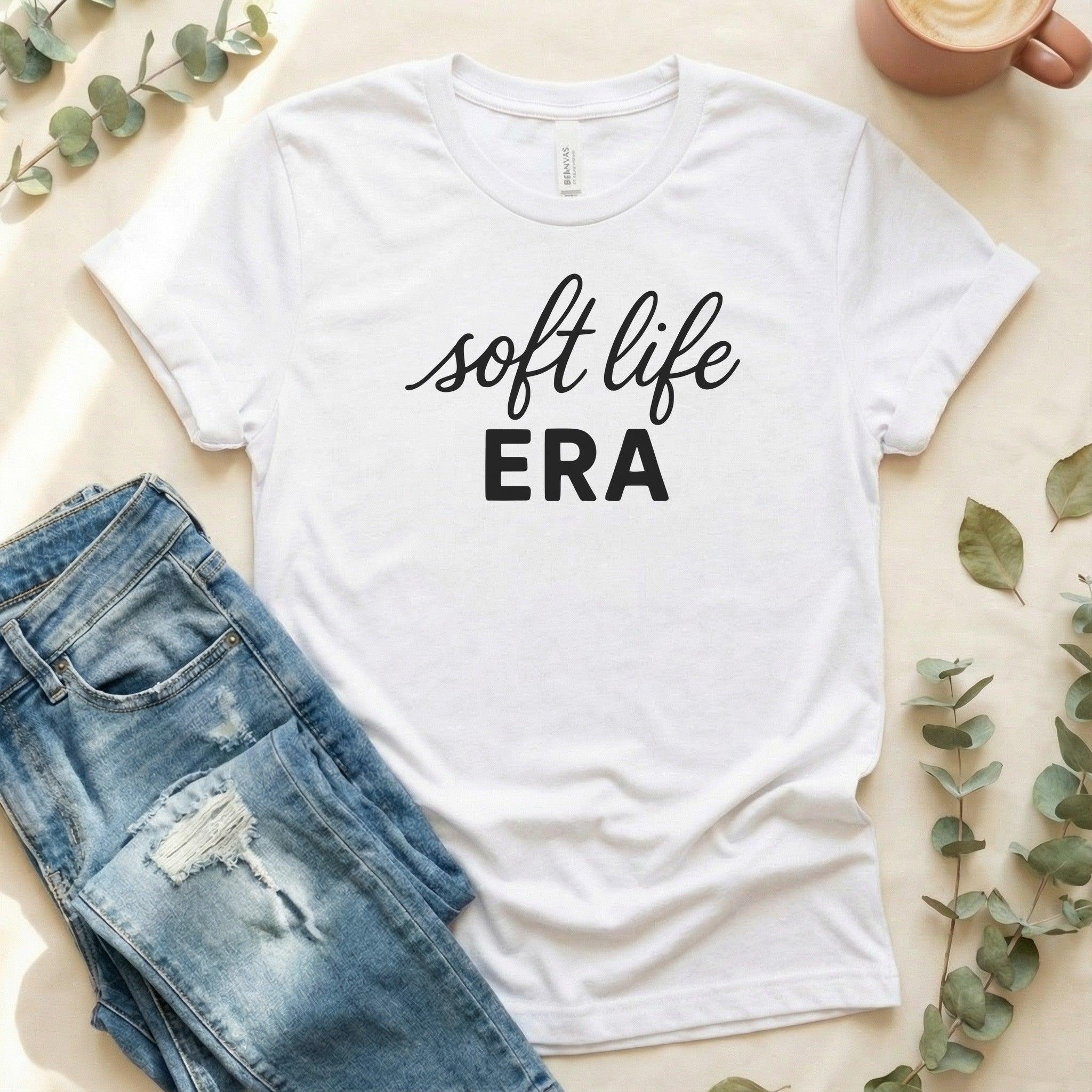 Soft Life Era Bella Canvas Tee| Mental Health Apparel